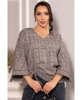 Блуза Ватсон (коричневая) Б14687-12М