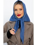 Косынка с отворотом (пепельно-синяя) КО21-23М