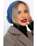Чалма с резинкой (пепельно-синяя) ЧР3-23М