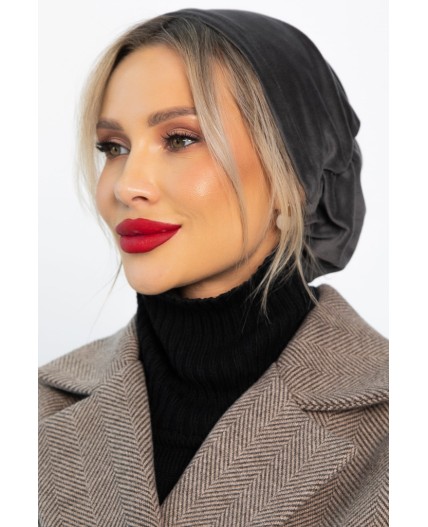 Чалма с резинкой (серая) ЧР12-23М