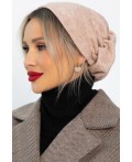 Чалма с резинкой (бежевая) ЧР6-23М