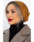 Чалма с резинкой (горчичная) ЧР7-23М