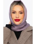 Косынка с отворотом (лиловая) КО20-23М