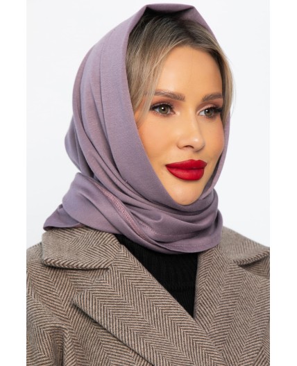 Косынка с отворотом (лиловая) КО20-23М