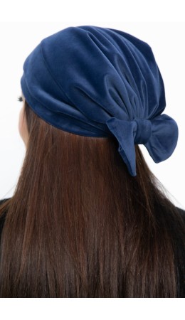 Чалма с бантом (синяя) ЧБ5-23М