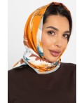 Косынка с подворотом (оранжевая пастель) КП26-23М
