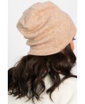 Комплект шапка шестиклинка и снуд (бежевый) ШШС3-23М