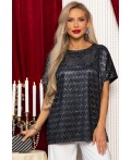 Блуза Шона (черная) Б14707-30М