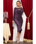 Платье вечернее Джина (пурпурное) П14705-35М