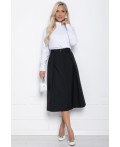 Юбка миди Всегда на отлично (черная) Ю14723-2М