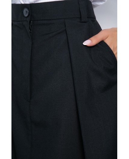 Юбка миди Всегда на отлично (черная) Ю14723-2М