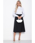 Юбка миди Всегда на отлично (черная) Ю14723-2М