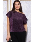 Блуза Бри (пурпурная) Б14730-35М