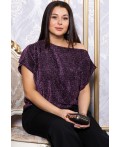 Блуза Бри (пурпурная) Б14730-35М
