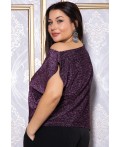 Блуза Бри (пурпурная) Б14730-35М