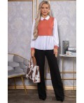 Блуза Жозетта (терракот) Б14738-3М