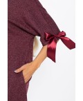 Платье трикотажное Кайла (бордовое) П14782-10М