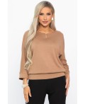 Джемпер трикотажный Претти (бежевый) Б14787-50М