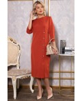 Платье Твоё настроение (оранжевое) П14813-43М