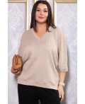 Блуза Вэнсдей (бежевая) Б14818-4М