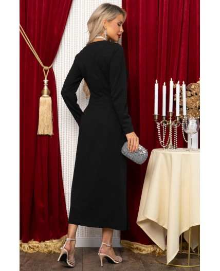 Платье Моя история (черное) П14824-13М