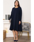 Платье Точка стиля (синее) П14832-16М