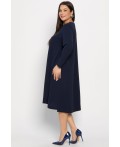 Платье Точка стиля (синее) П14832-16М