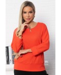 Джемпер трикотажный Претти (оранжевый) Б14846-50М