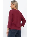 Джемпер трикотажный Претти (бордовый) Б14845-50М