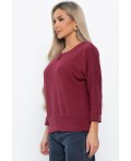 Джемпер трикотажный Претти (бордовый) Б14845-50М
