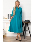 Платье вечернее Леди Удача (бирюзовое) П14850-18М