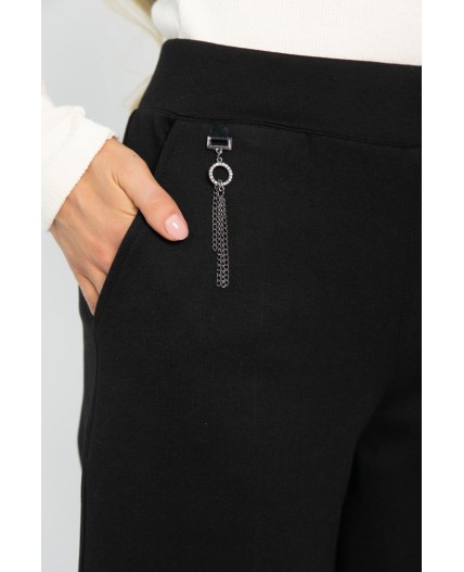 Брюки палаццо Адель (черные) Б14881-8М