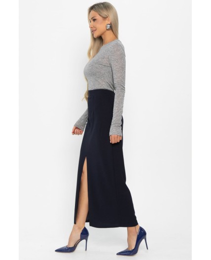 Юбка Асмира (темно-синяя) Ю14884-4М