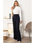 Брюки клёш Алека (синие) Б14885-4М