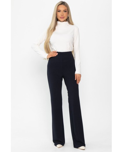 Брюки клёш Алека (синие) Б14885-4М