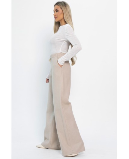 Брюки Остатки тепла (бежевые) Б14903-7М