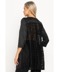 Туника Небесная мечта (черная) Б14919-10М