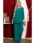 Костюм праздничный Сияние ночи (изумрудный) К14921-8М