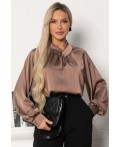 Блуза Элеонора (коричневая) Б14927-30М