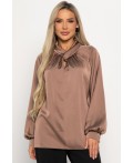 Блуза Элеонора (коричневая) Б14927-30М