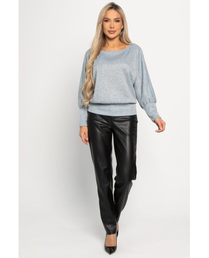 Блуза Гостья из будущего НЬЮ (голубая) Б14920-19М