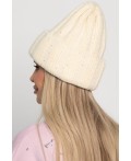 Шапка двухслойная Зимние деньки (айвори) Ш23-4М