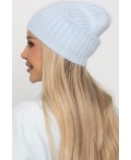 Шапка однослойная Большой город (нежно-голубая) Ш26-4М