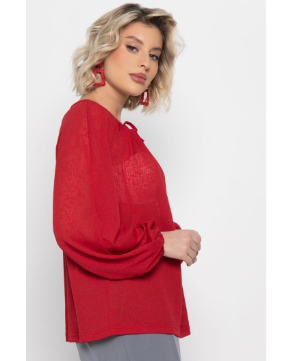 Блуза Шарм (красная) Б14967-10М