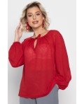 Блуза Шарм (красная) Б14967-10М