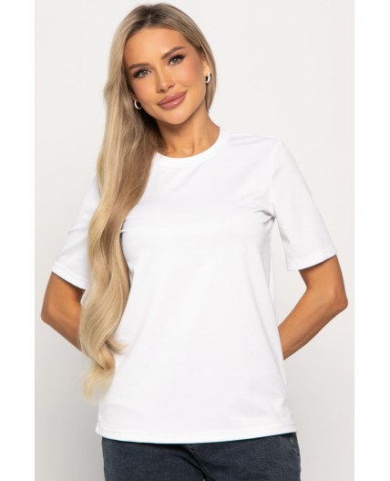 Футболка базовая (белая) Б14943-10М