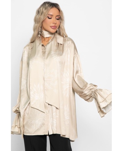 Блуза Присцилла (бежевая) Б14951-5М