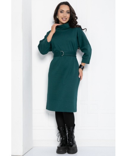 Платье Никс (изумрудное) П14963-4М