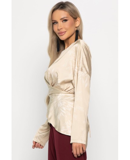 Блуза Леа (бежевая) Б14952-5М