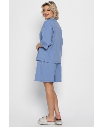 Костюм домашний Облачный уют (голубой) К14981-53М